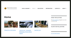 Desktop Screenshot of hampshirebeekeepers.org.uk